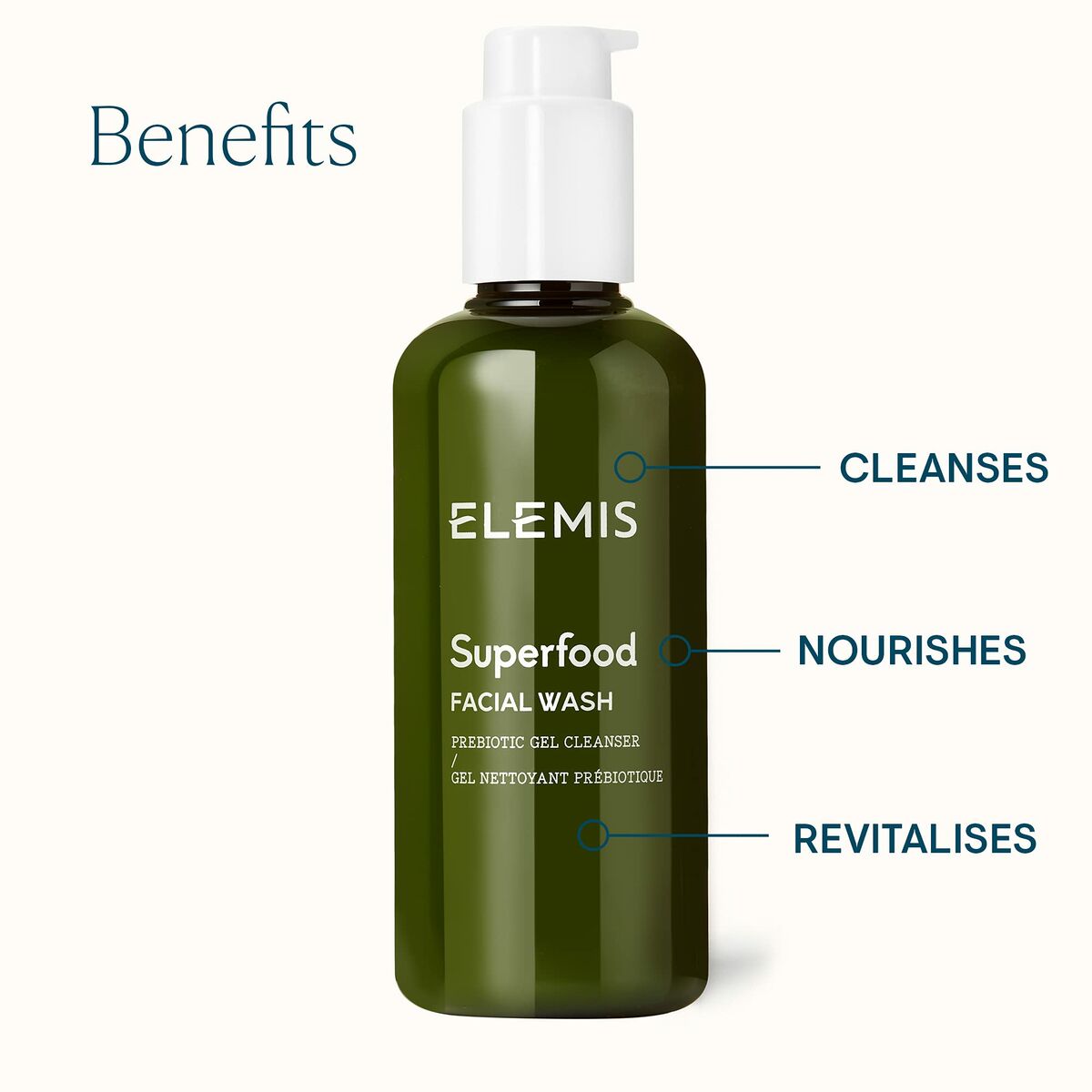 Image secondaire de Nettoyant visage Elemis Gel