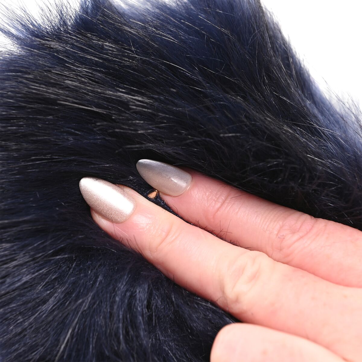 Pírko na lechtání Sportsheets Sex and Mischief Modrý