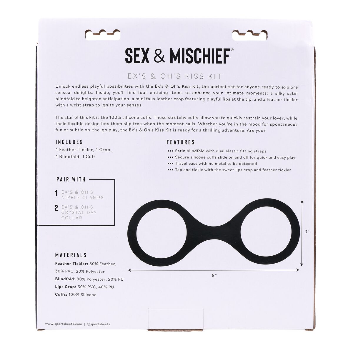 Erotická hra Sportsheets Sex and Mischief