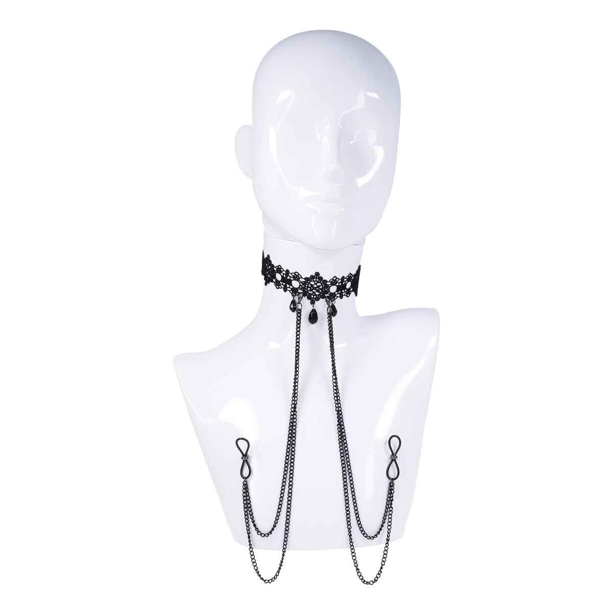 Skřipce na bradavky s řetězem Sportsheets Sex and Mischief