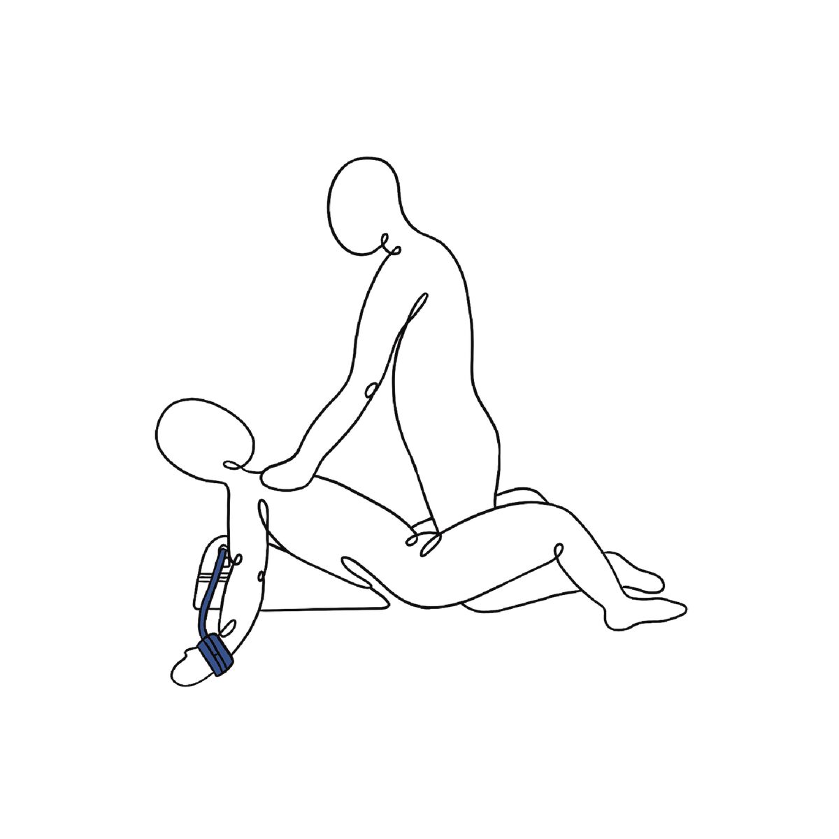 regulowany zestaw sznurów do krępowania Sportsheets Pivot