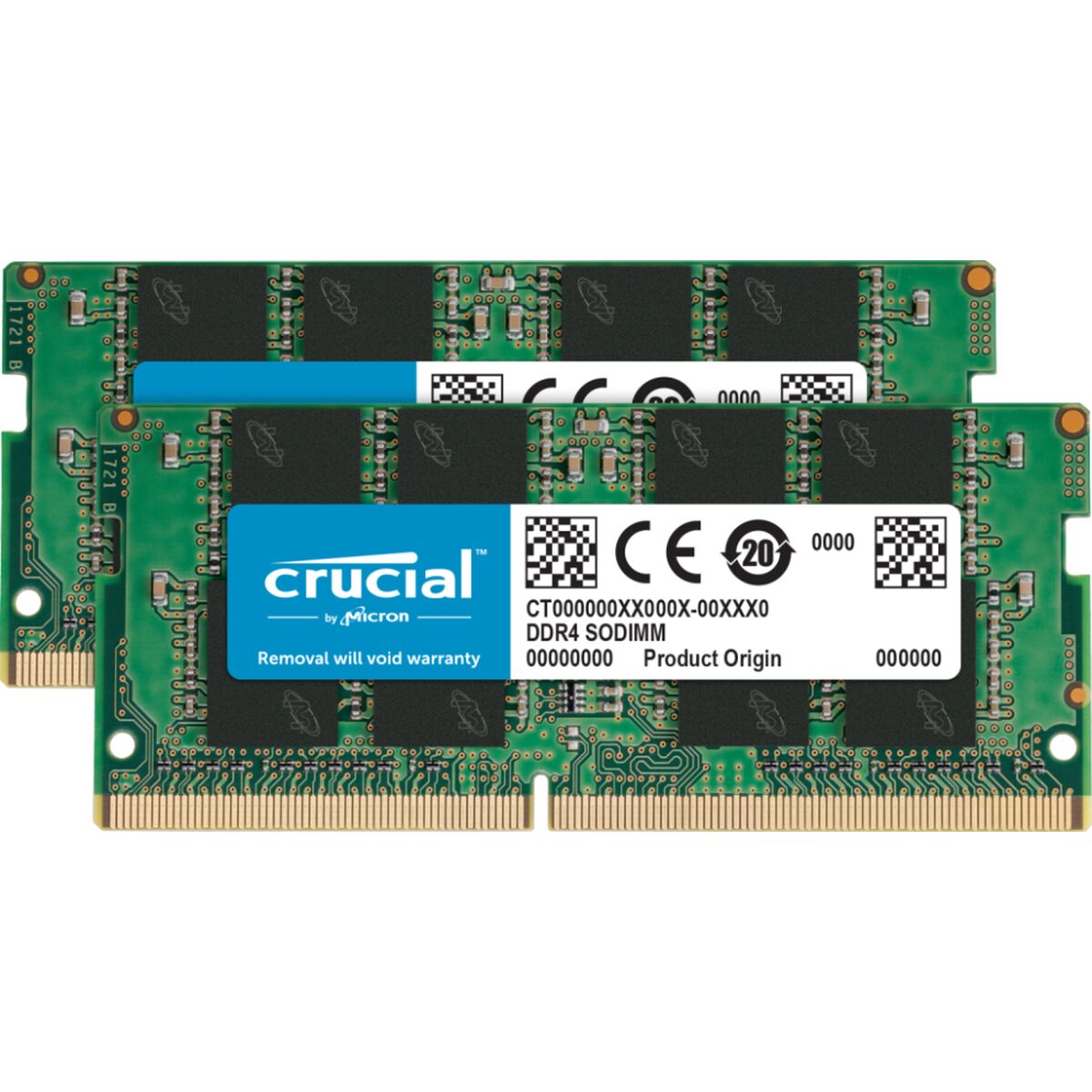 Picture of RAM Memory Crucial CT2K16G4SFRA32A 32 GB DDR4 3200 MHz CL22