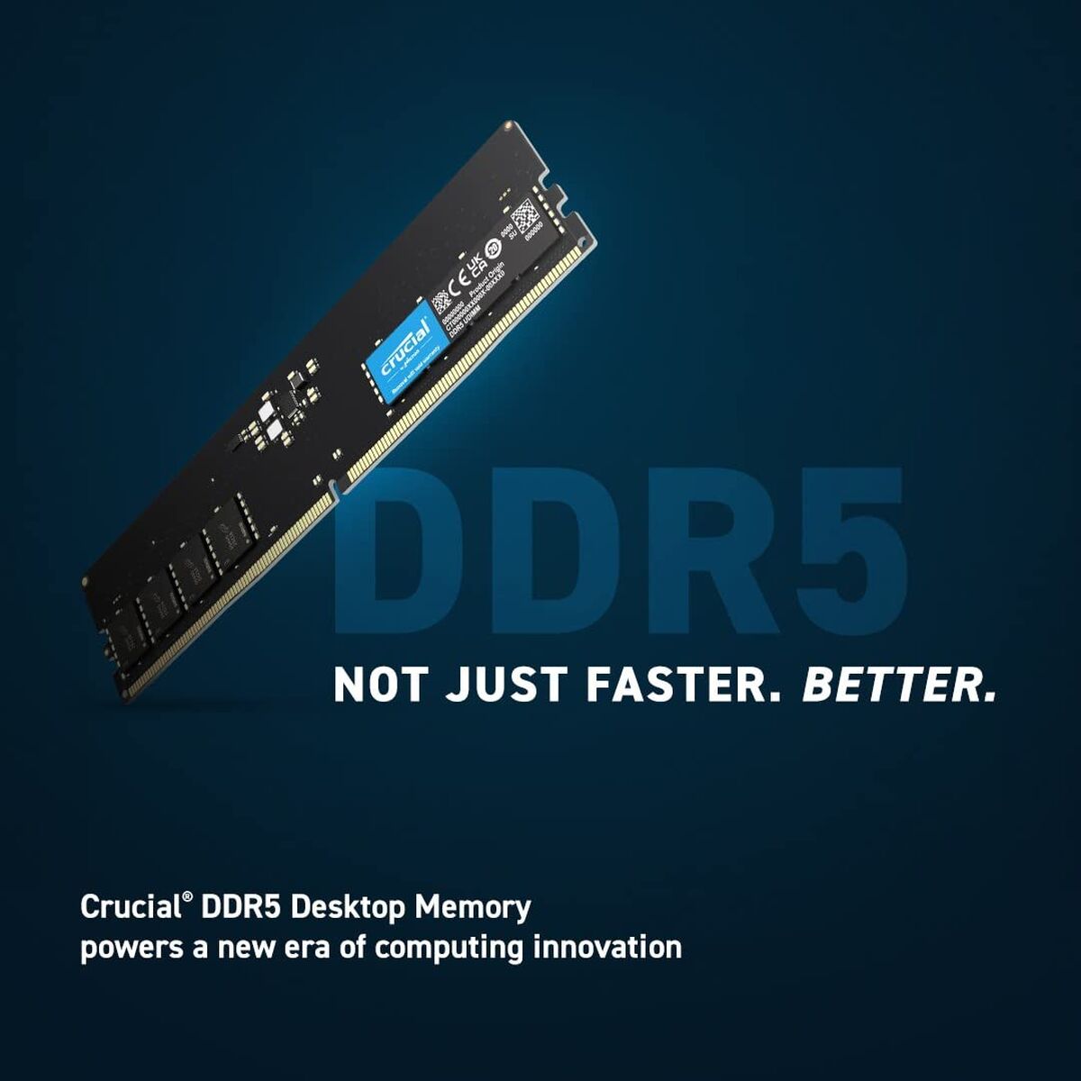 Bild von RAM Memory Crucial CT16G48C40U5 16 GB DDR5 SDRAM DDR5 4800 MHz CL40