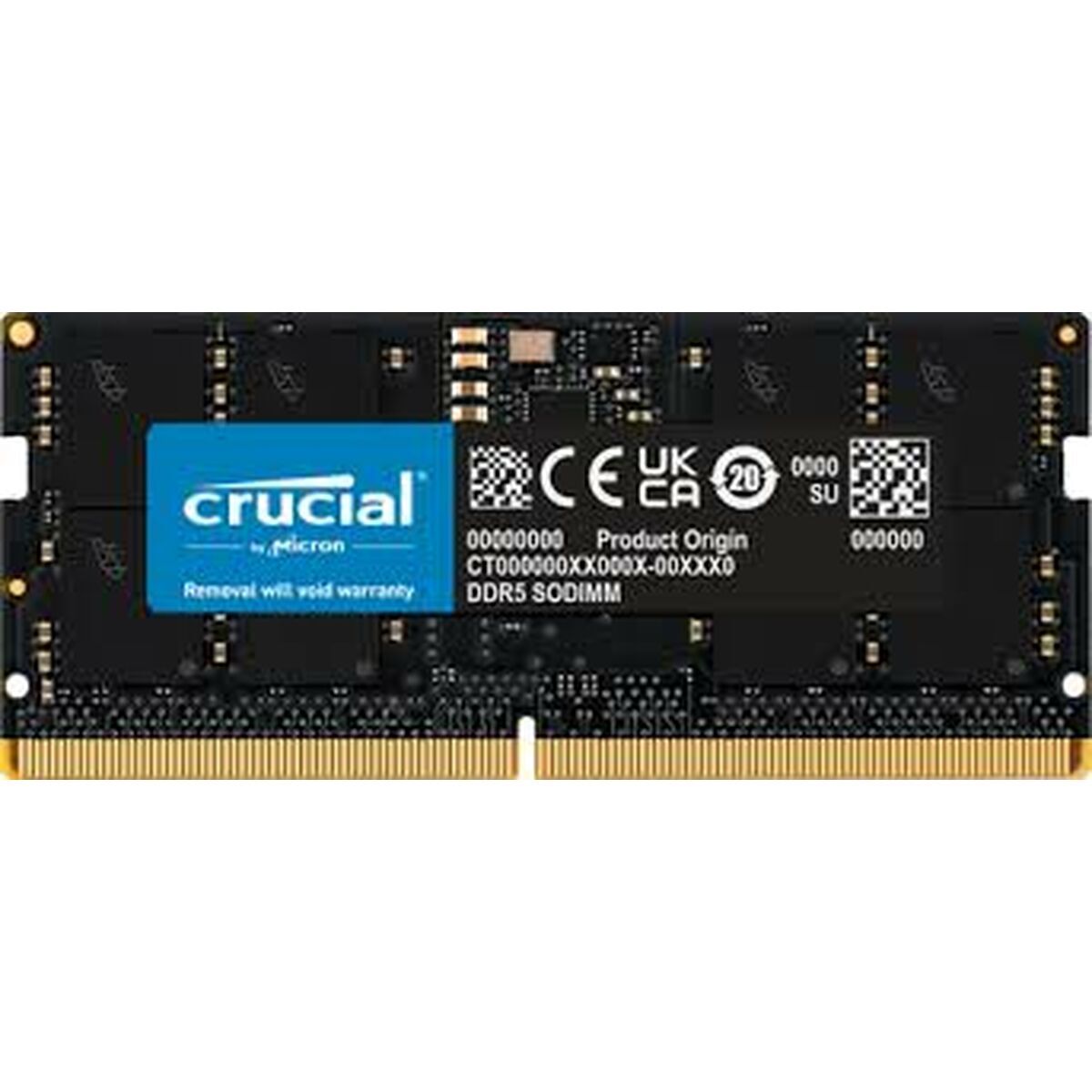 Bild von RAM Memory Crucial CT16G48C40S5 16 GB DDR5 SDRAM DDR5 4800 MHz CL40