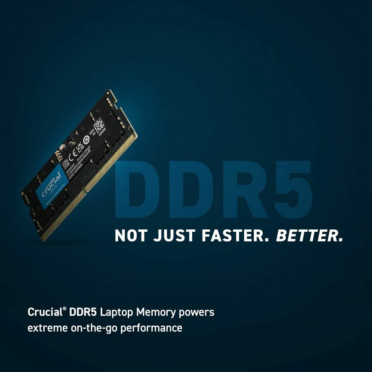 Afbeeldingen van RAM Memory Crucial CT8G56C46S5 8 GB DDR5 5600 MHz CL46