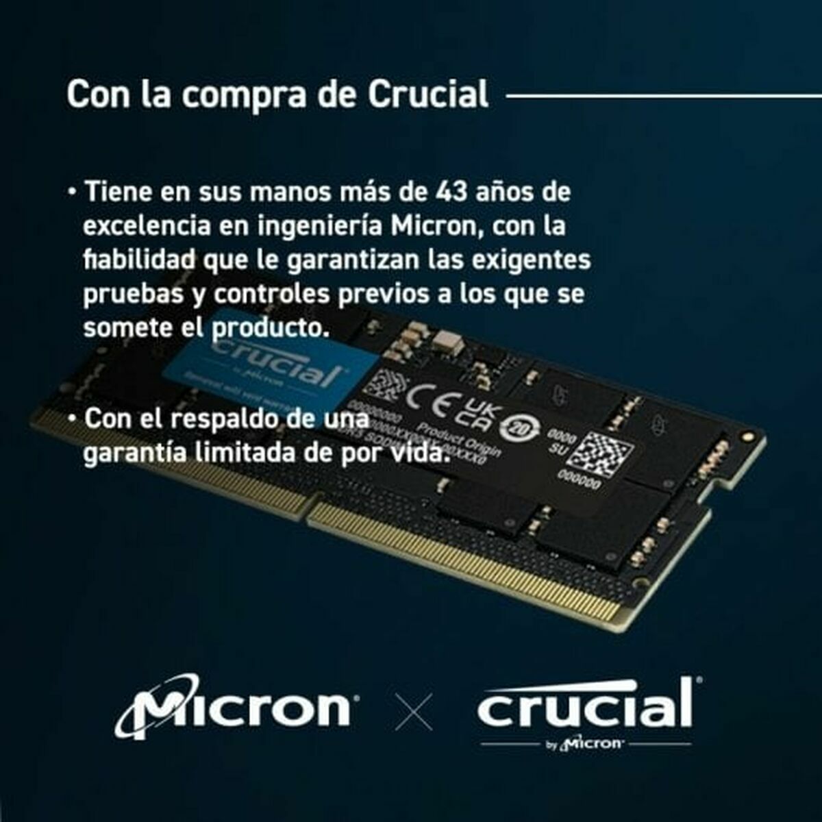 Afbeeldingen van RAM Memory Crucial CT16G56C46S5 16 GB DDR5 5600 MHz