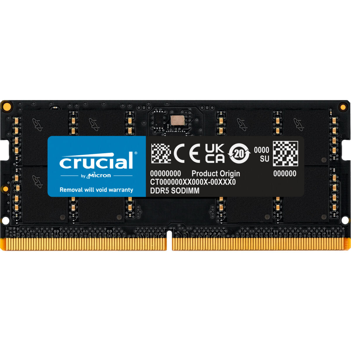 Mémoire RAM Micron CT32G56C46S5 32 GB DDR5 SDRAM DDR5