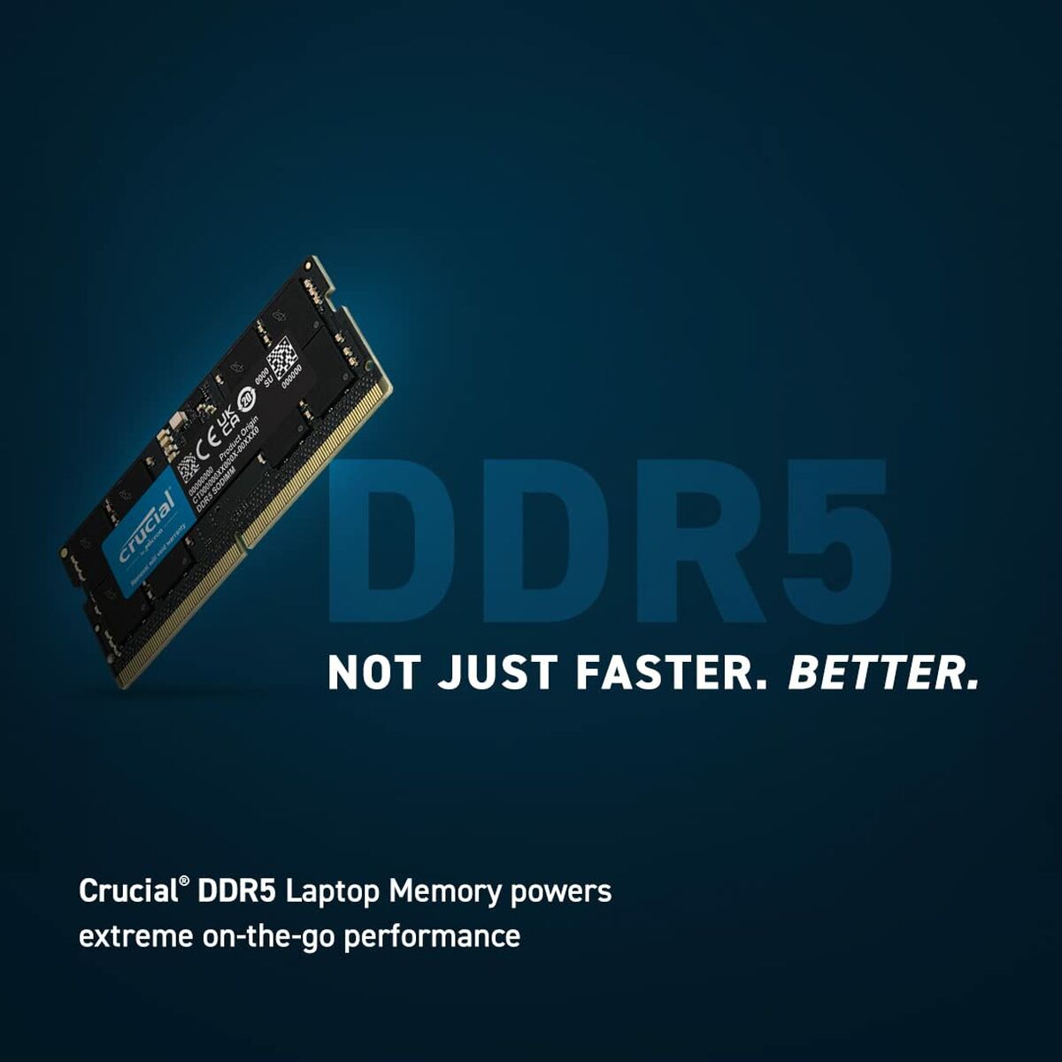 Afbeeldingen van RAM Memory Crucial CT2K32G56C46S5 64 GB DDR5 SDRAM DDR5 5600 MHz