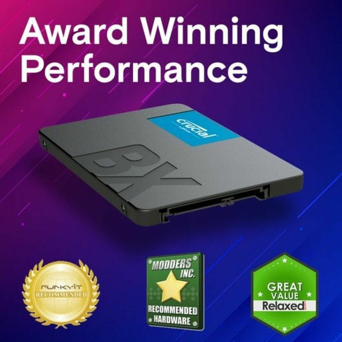 Picture of Hard Drive Crucial CT4000BX500SSD1 4 TB SSD