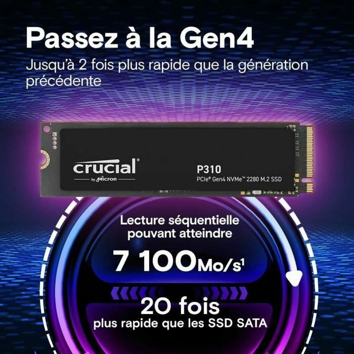 Picture of Hard Drive Crucial 4 TB SSD