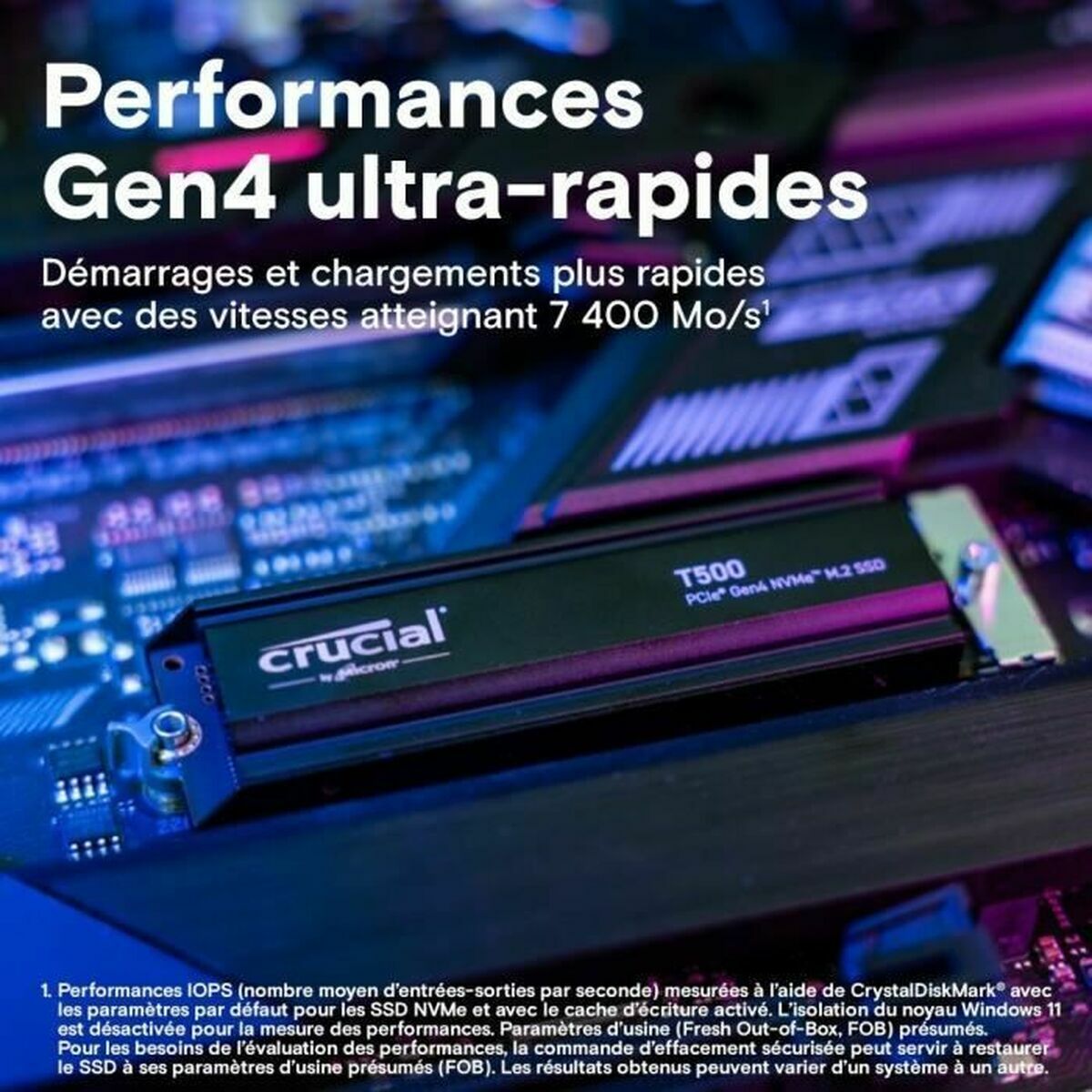 Picture of Hard Drive Crucial CT4000T500SSD5 4 TB SSD