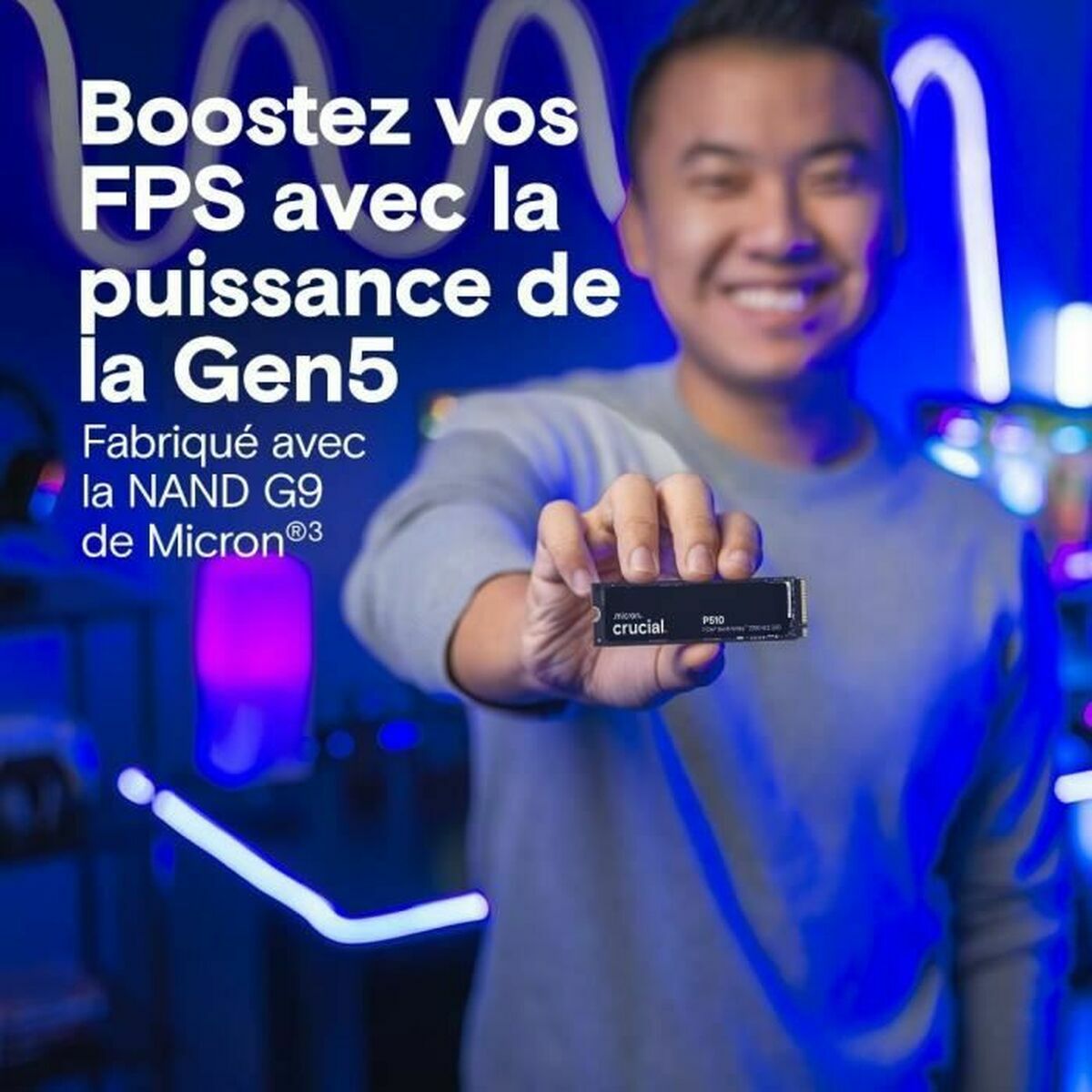 Picture of Hard Drive Crucial CT2000P510SSD8 2 TB SSD