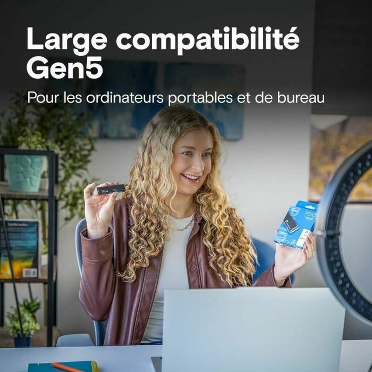 Picture of Hard Drive Crucial CT2000P510SSD8 2 TB SSD