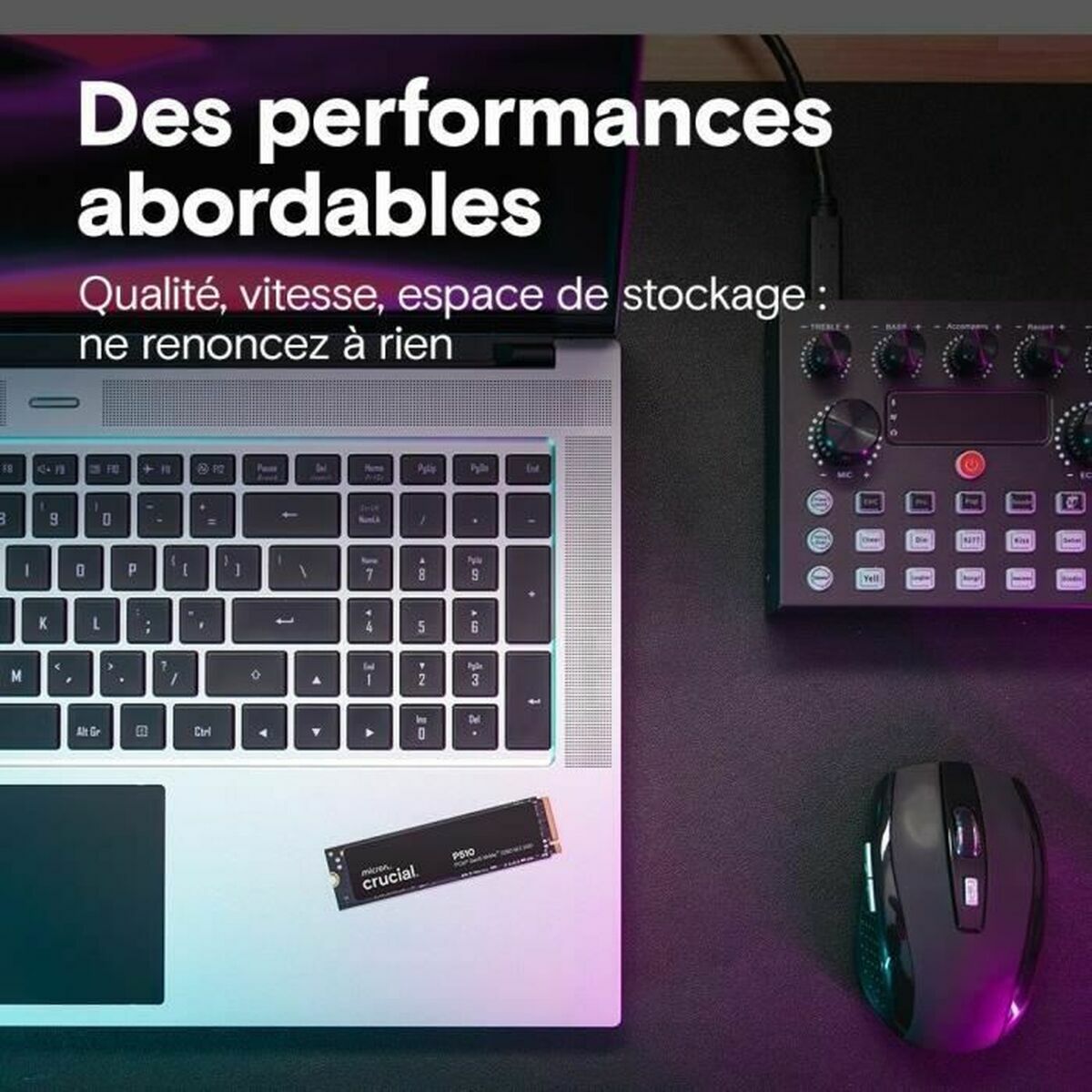 Picture of Hard Drive Crucial CT2000P510SSD8 2 TB SSD