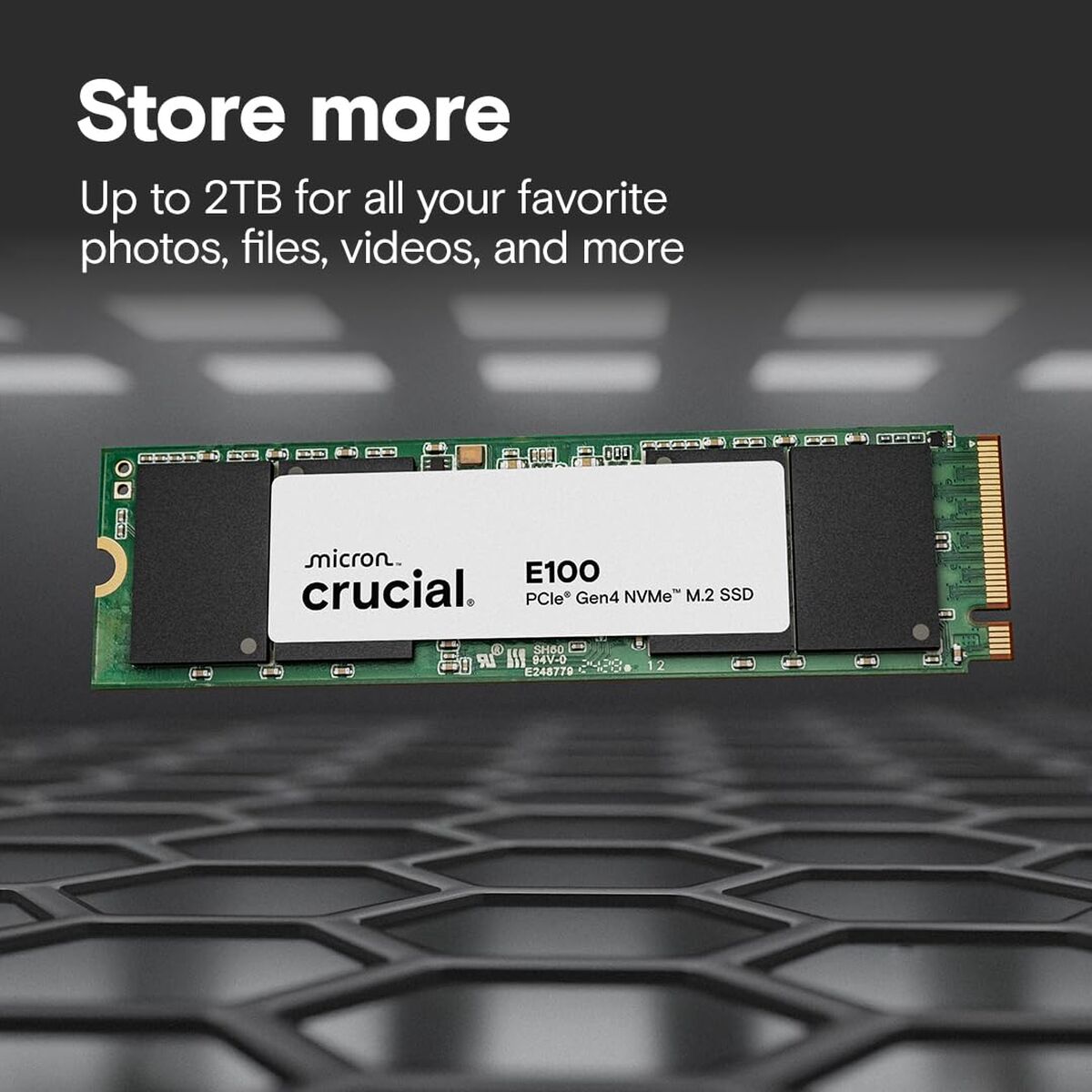 Obrazek Hard Drive Crucial E100 1 TB SSD