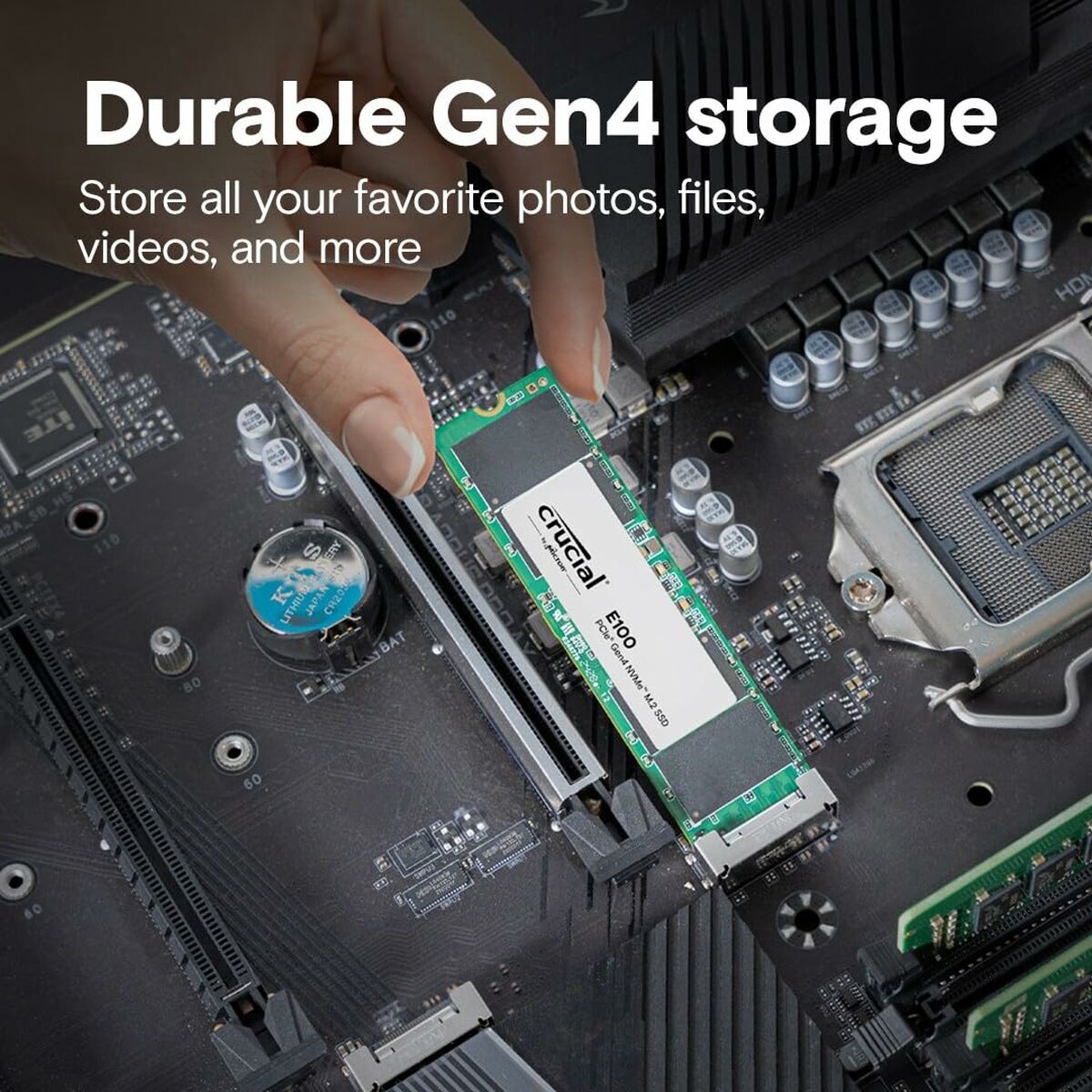 Picture of Hard Drive Crucial E100 2 TB SSD