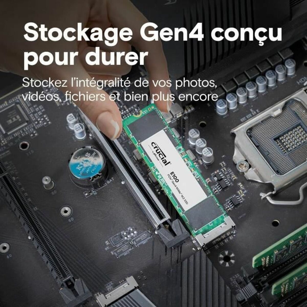 Picture of Hard Drive Crucial CT2000E100SSD8 2 TB SSD