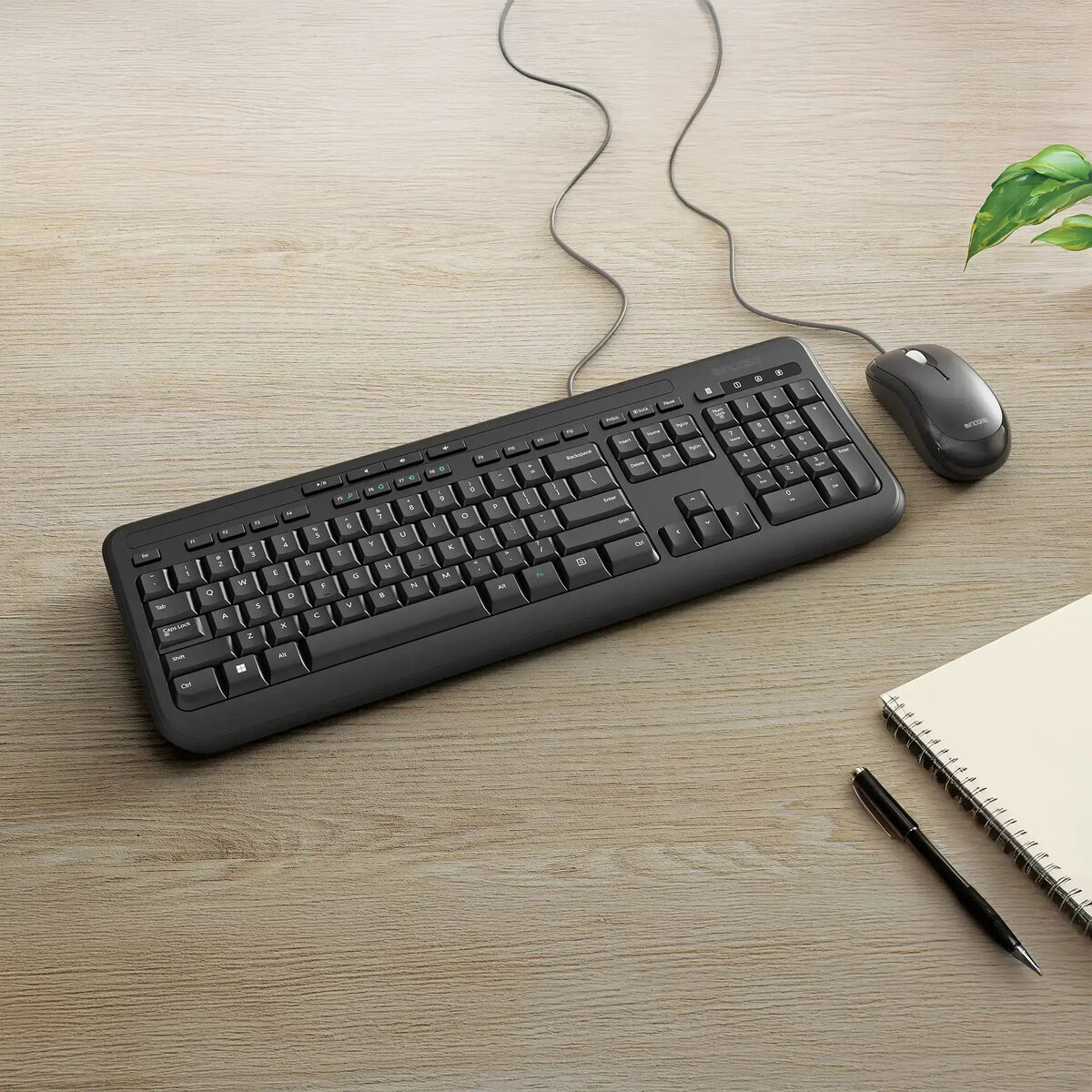 Picture of Keyboard and Mouse Incase APB-00008 Black German