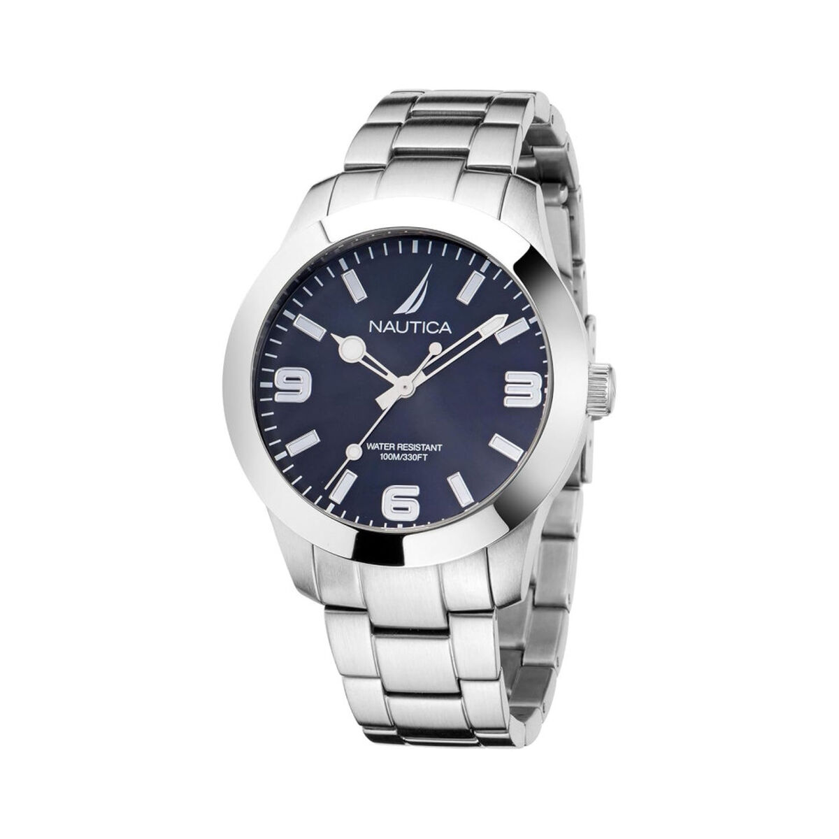 Horloge Heren Nautica Zilverkleurig (Ø 42 mm)