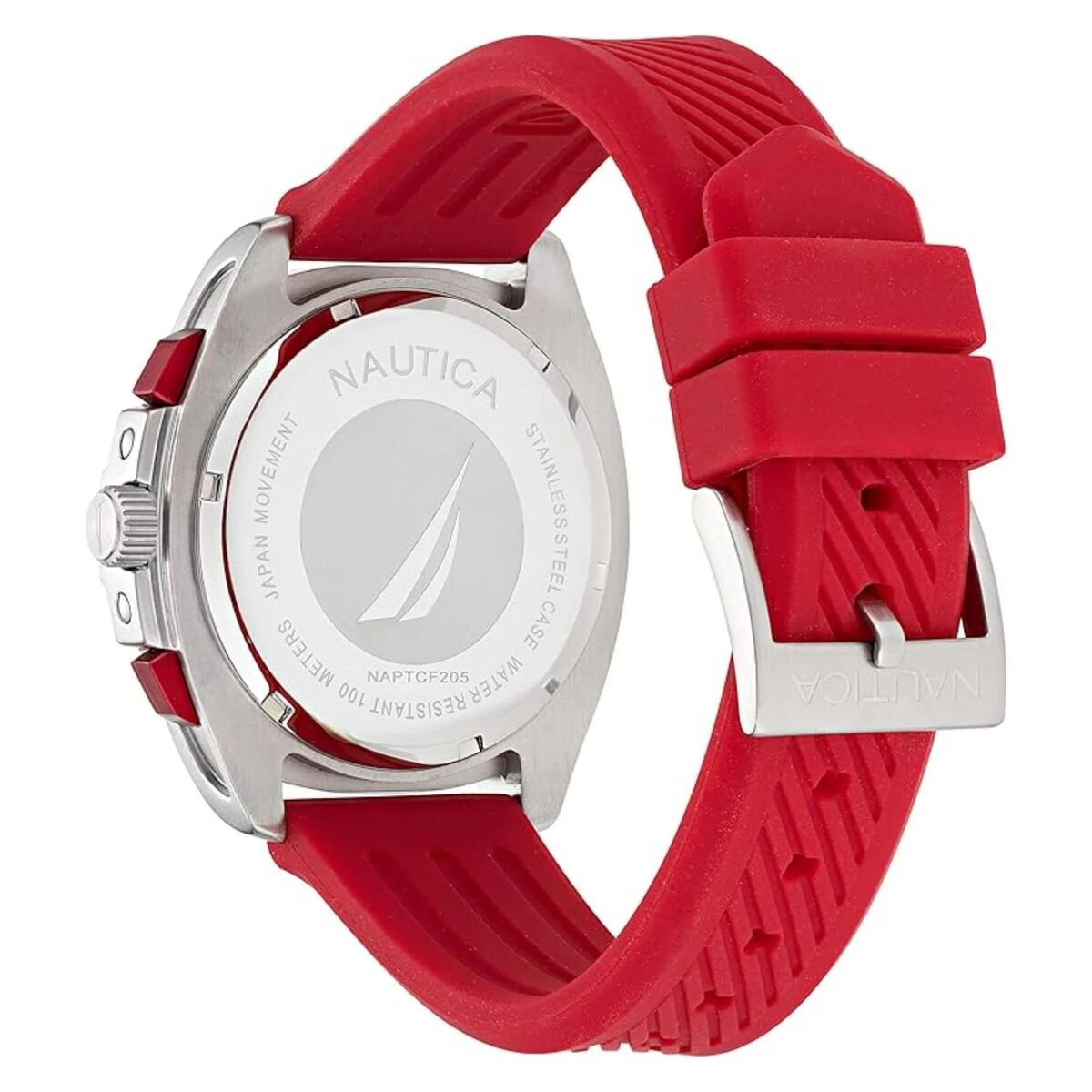 Horloge Heren Nautica Zilverkleurig (Ø 44 mm)