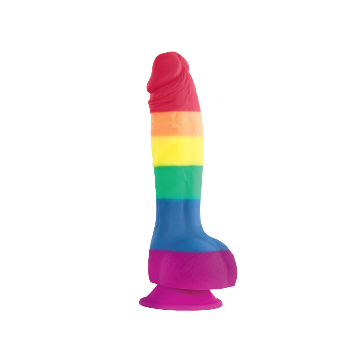 Φαλλός NS Novelties Colours Πολύχρωμο Ø 4,5 cm