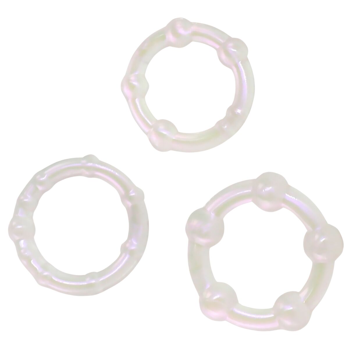 Anneau Pénis NS Novelties Fantasia Blanc (S) (M) (L)