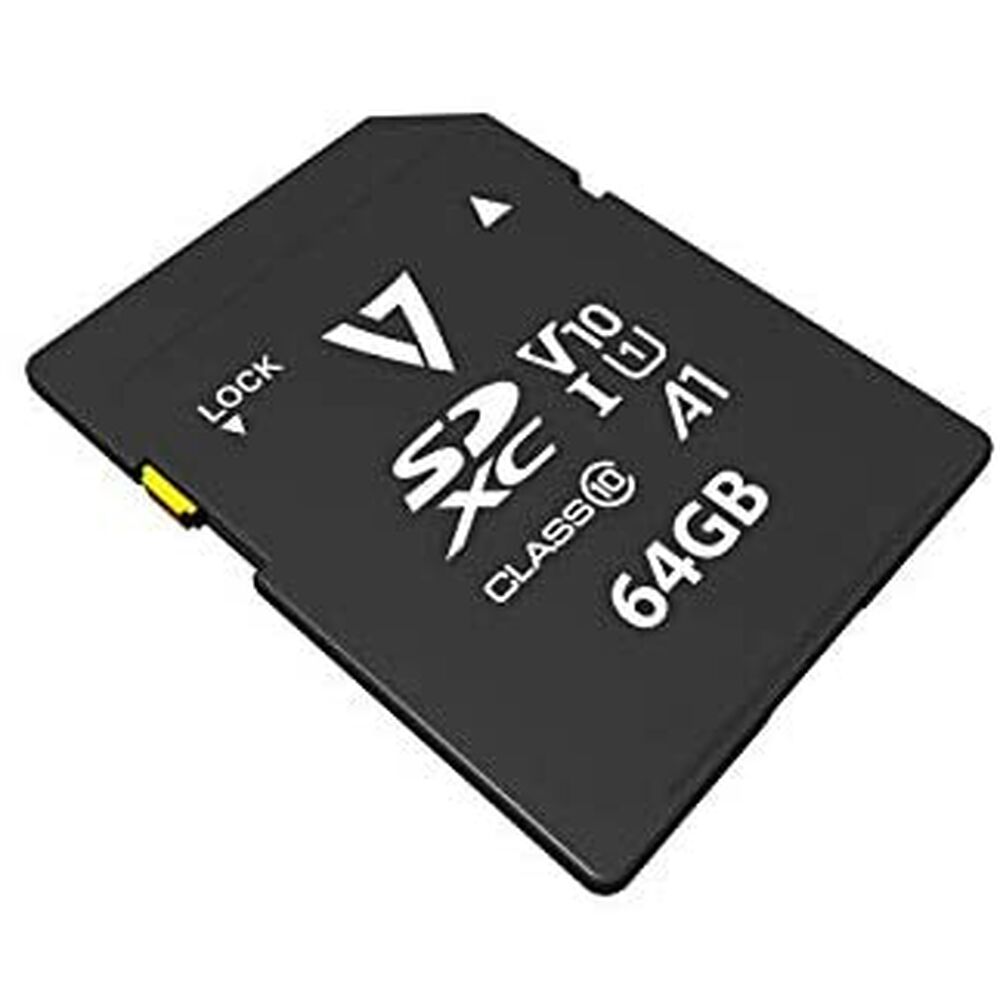 SDXC Memory Card V7 VPSD64GV10U1         Class 10 64 GB 90 MB/s