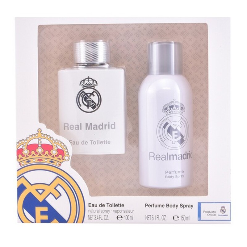 Men's Perfume Set Real Madrid Sporting Brands (2 pcs) (2 pcs)