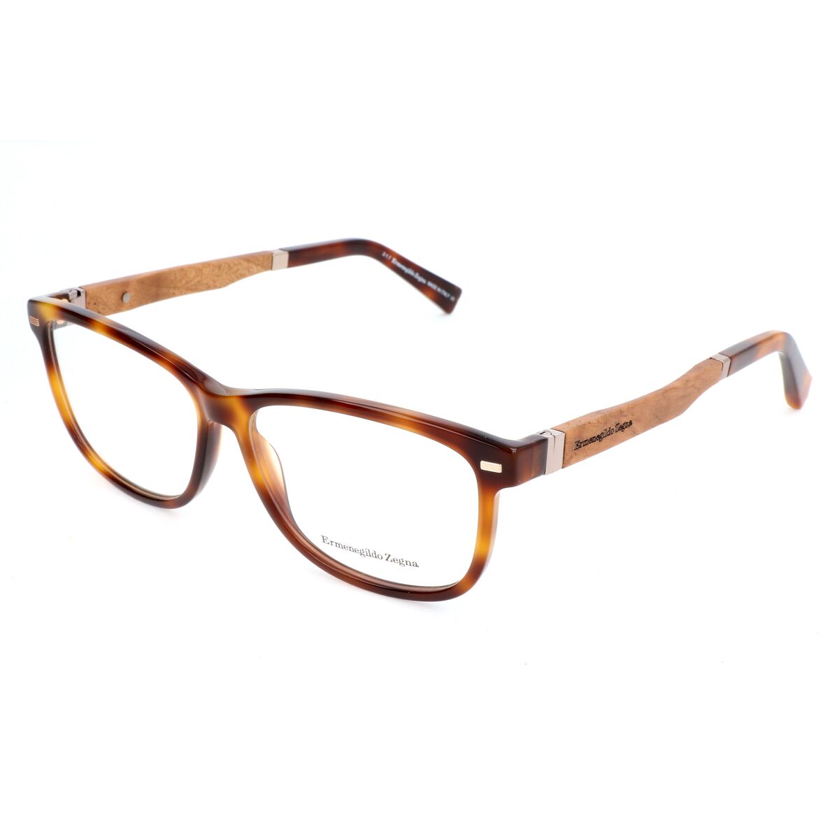 Heren Brillenframe Ermenegildo Zegna Bruin ø 57 mm