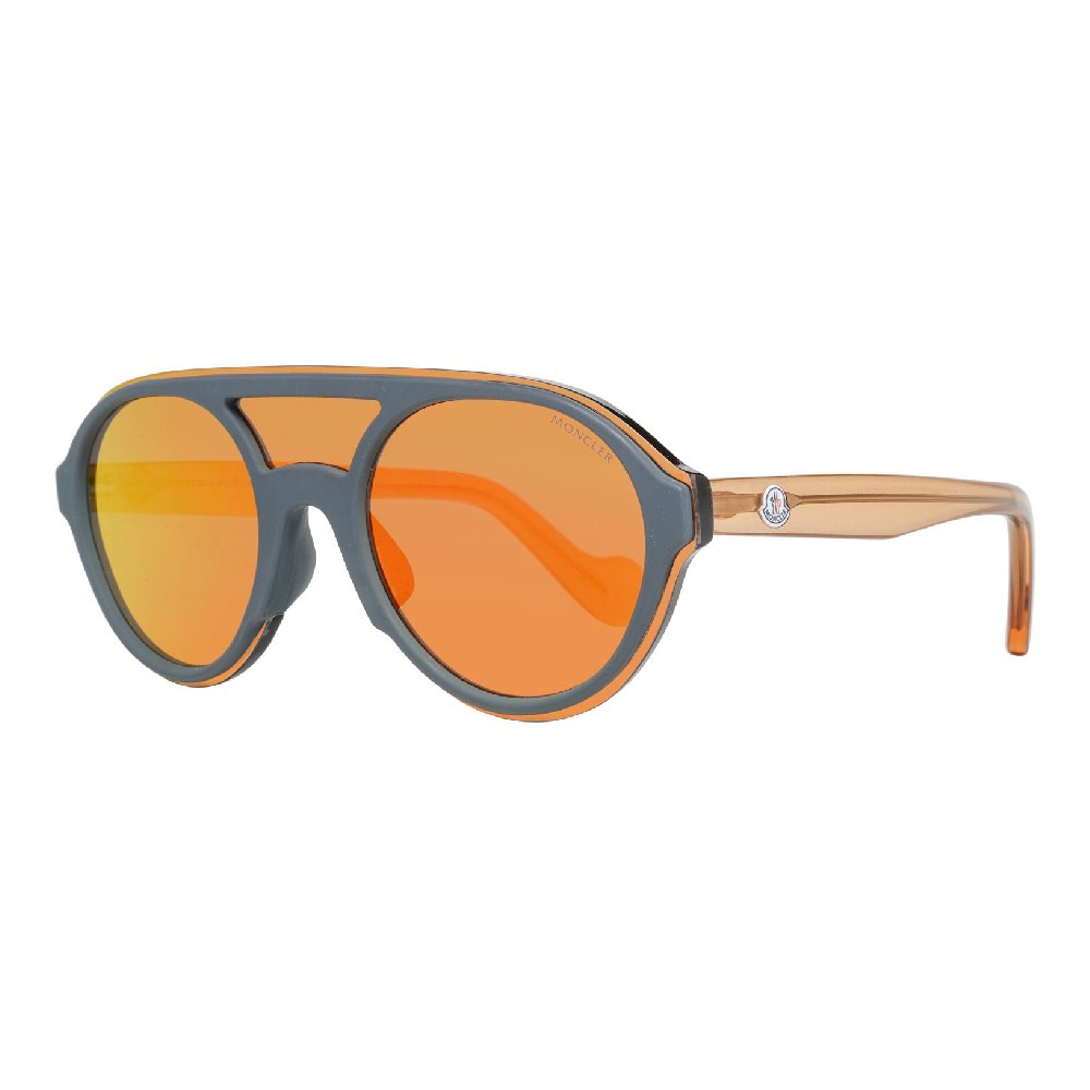Unisex Sunglasses Moncler ML0052-20C Red Grey
