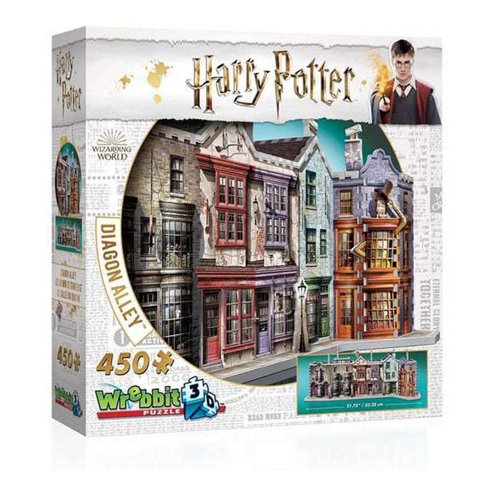 3D Puzzle Harry Potter Diagon Alley Wrebbit (450 pcs)