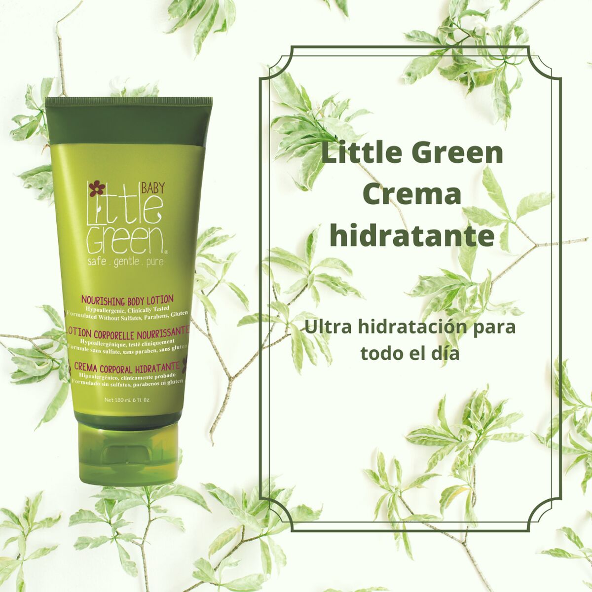 Image secondaire de Lotion corporelle Little Green Minu 180 ml