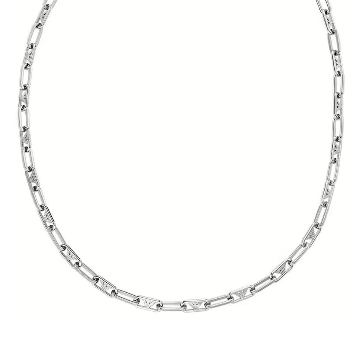 Ketting Heren Emporio Armani EGS3248040 Zilverkleurig