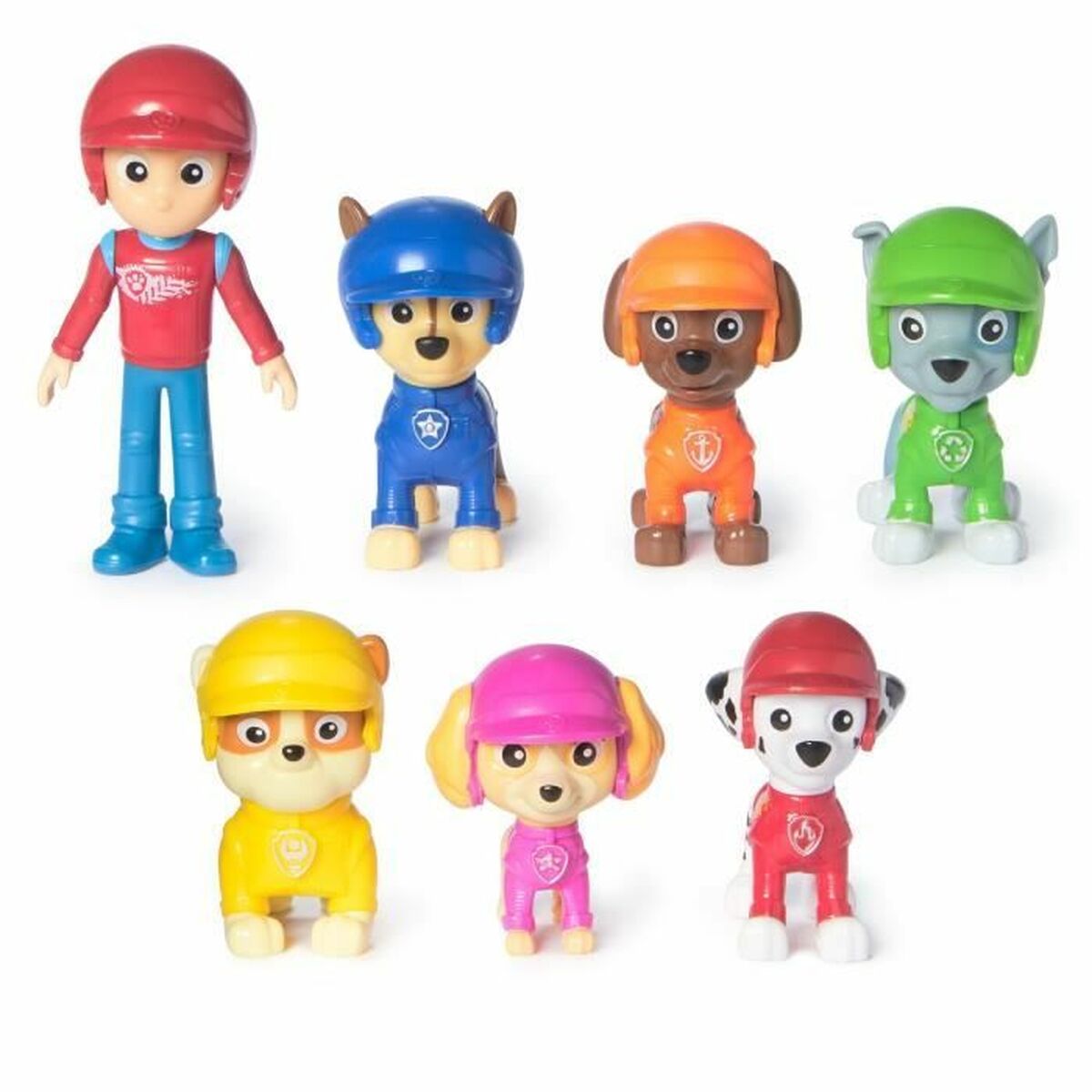 Συλλεκτική φιγούρα Spin Master MULTIPACK DE 7 FIGURAS DE RUEDAS DE RESCATE DE PAW Patrol