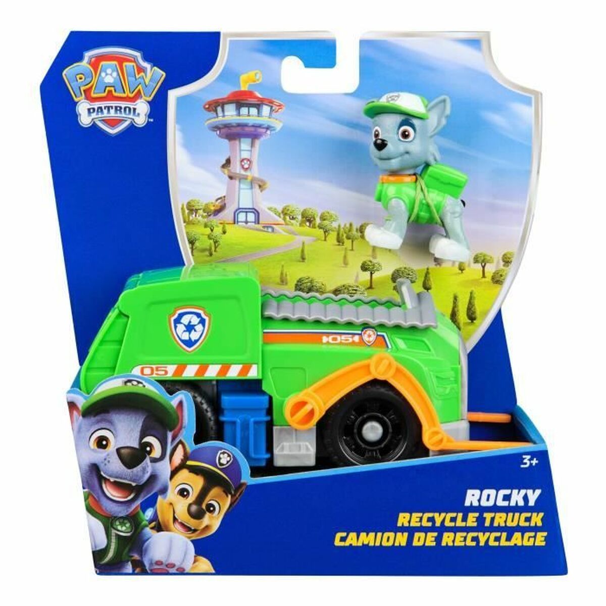 Actiefiguren Spin Master ROCKY The Paw Patrol (12 Stuks)