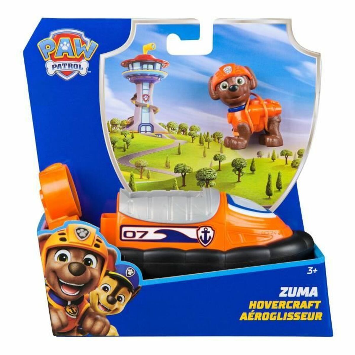 Actiefiguren Spin Master ZUMA The Paw Patrol 2 Onderdelen