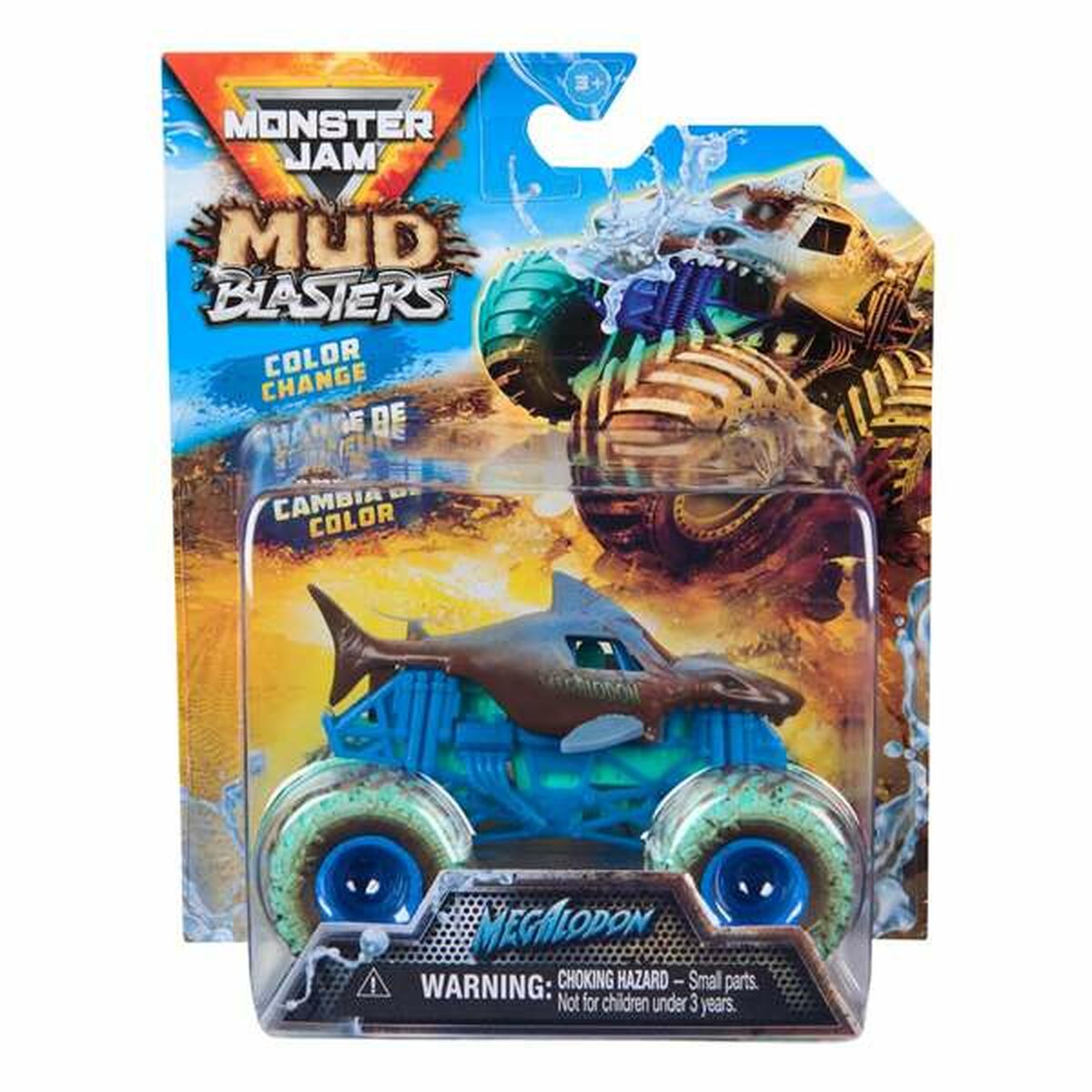 Image secondaire de Monster Truck Monster Jam Mud Blasters 1:64 Bleu