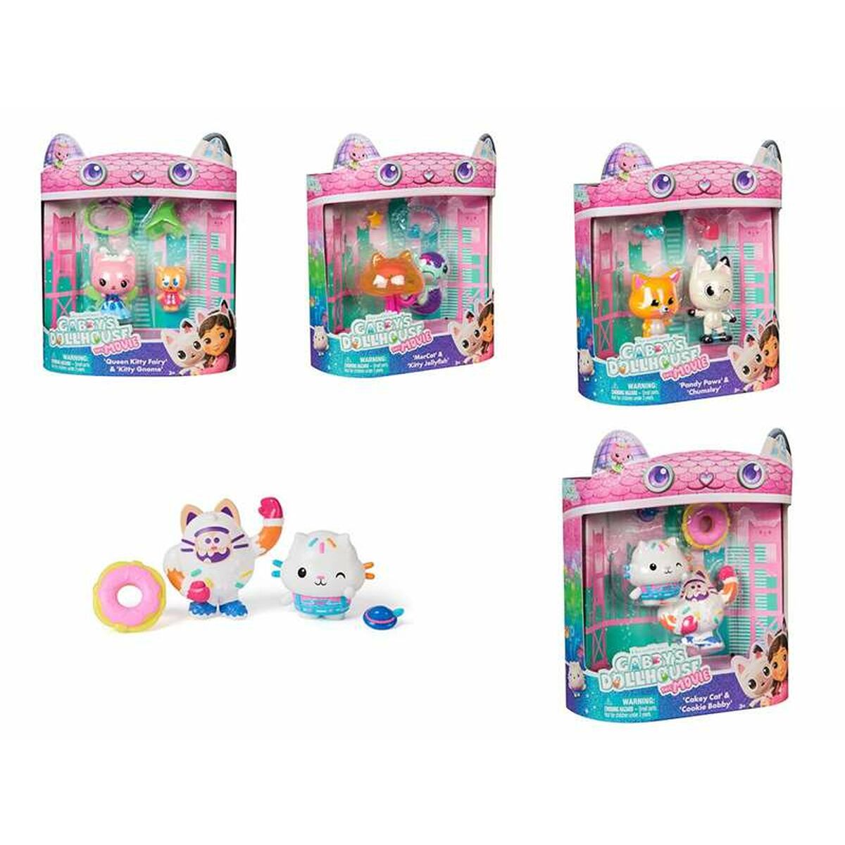 Ensemble de Figurines Gabby's Dollhouse