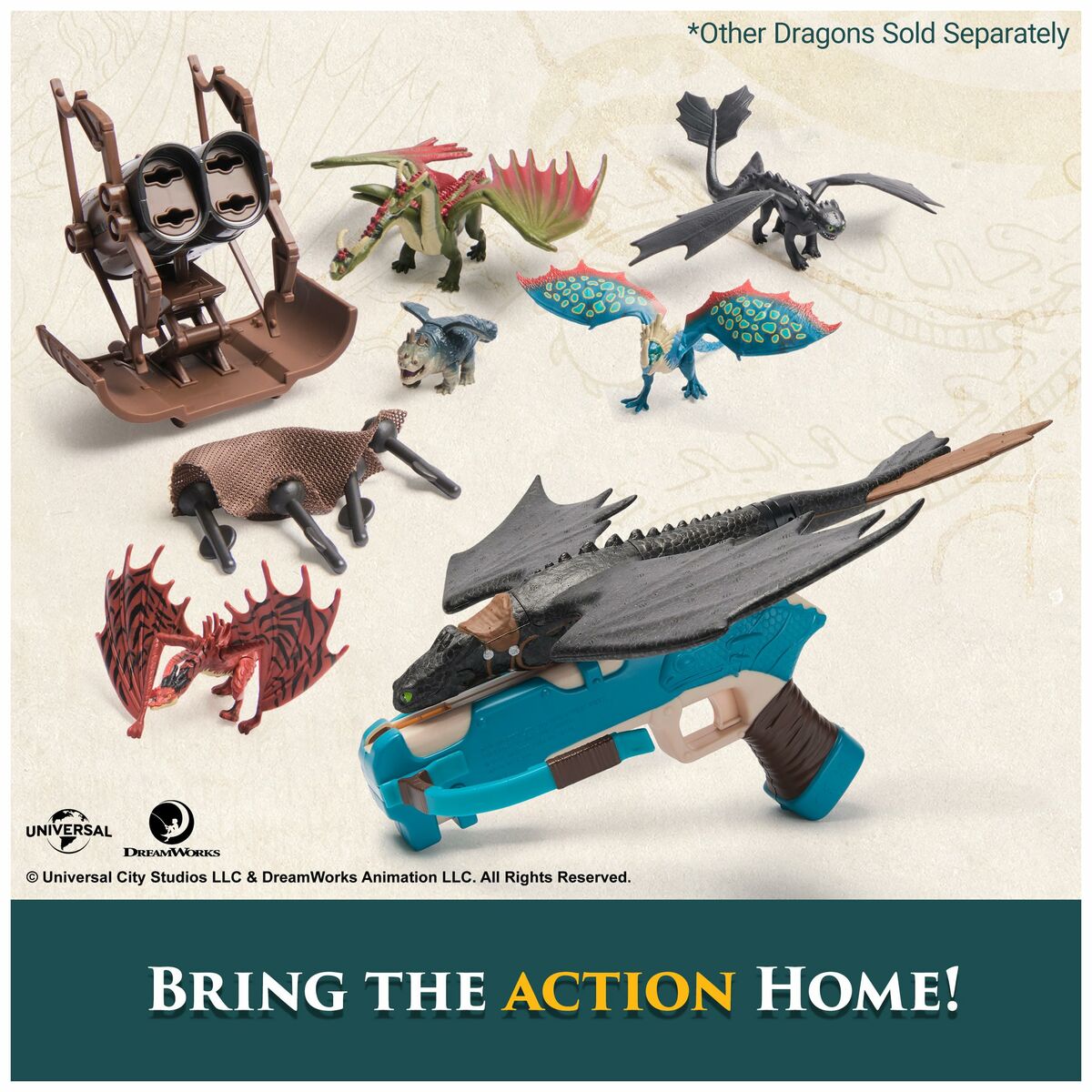 Actiefiguren Spin Master How to train your dragon