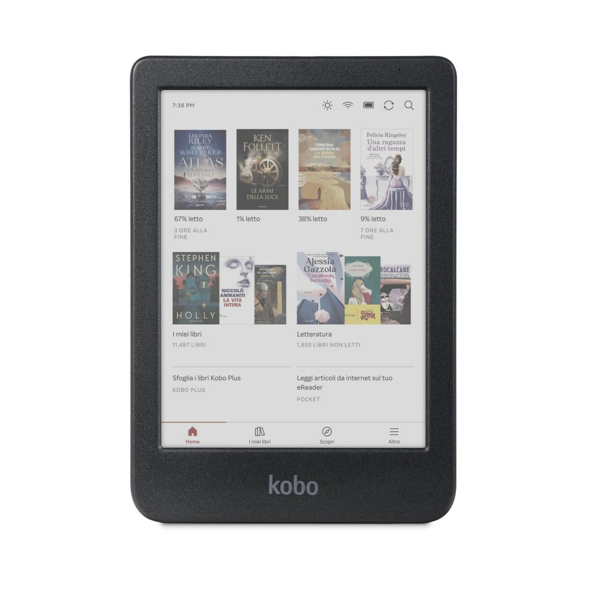 Afbeeldingen van EBook Rakuten N367-KU-BK-K-CK Black 16 GB