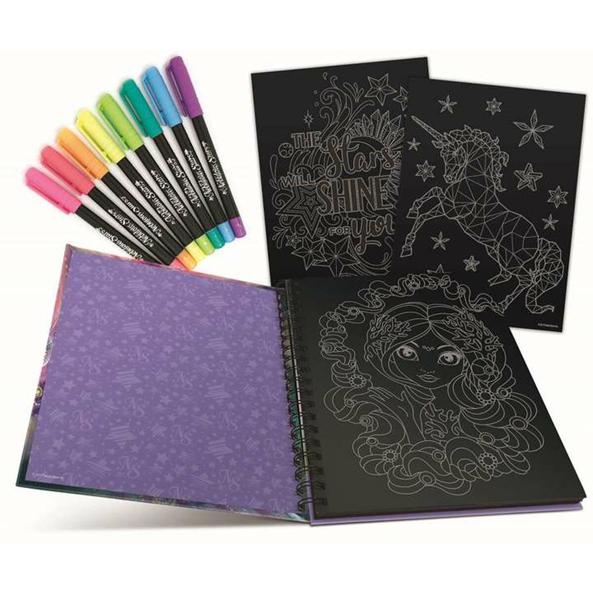 Image secondaire de Bloc avec Dessins à Colorier Hape
