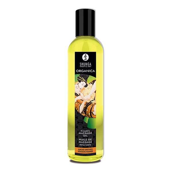 Massage Oil Organic Almond Sweetness Shunga SH1112
