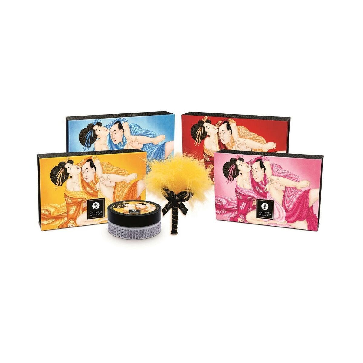 Grote Plezierset Shunga RASPBERRY 75 g