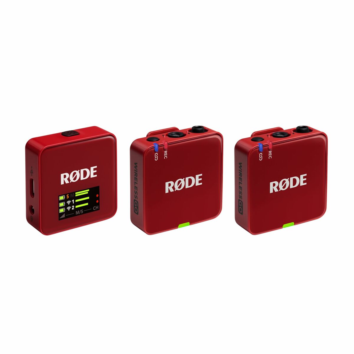 Afbeeldingen van Microphone Rode GO III-R Red