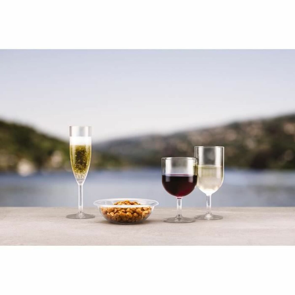 Saladekom Bodum Bistro Ø 12 cm Transparant 1 L