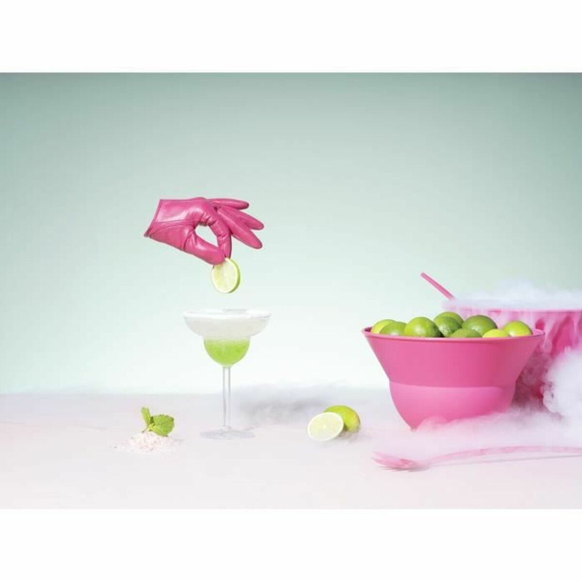 Mixing Bowl Bodum Topee Pink 3 L 4,9 L 2 Units, view 3