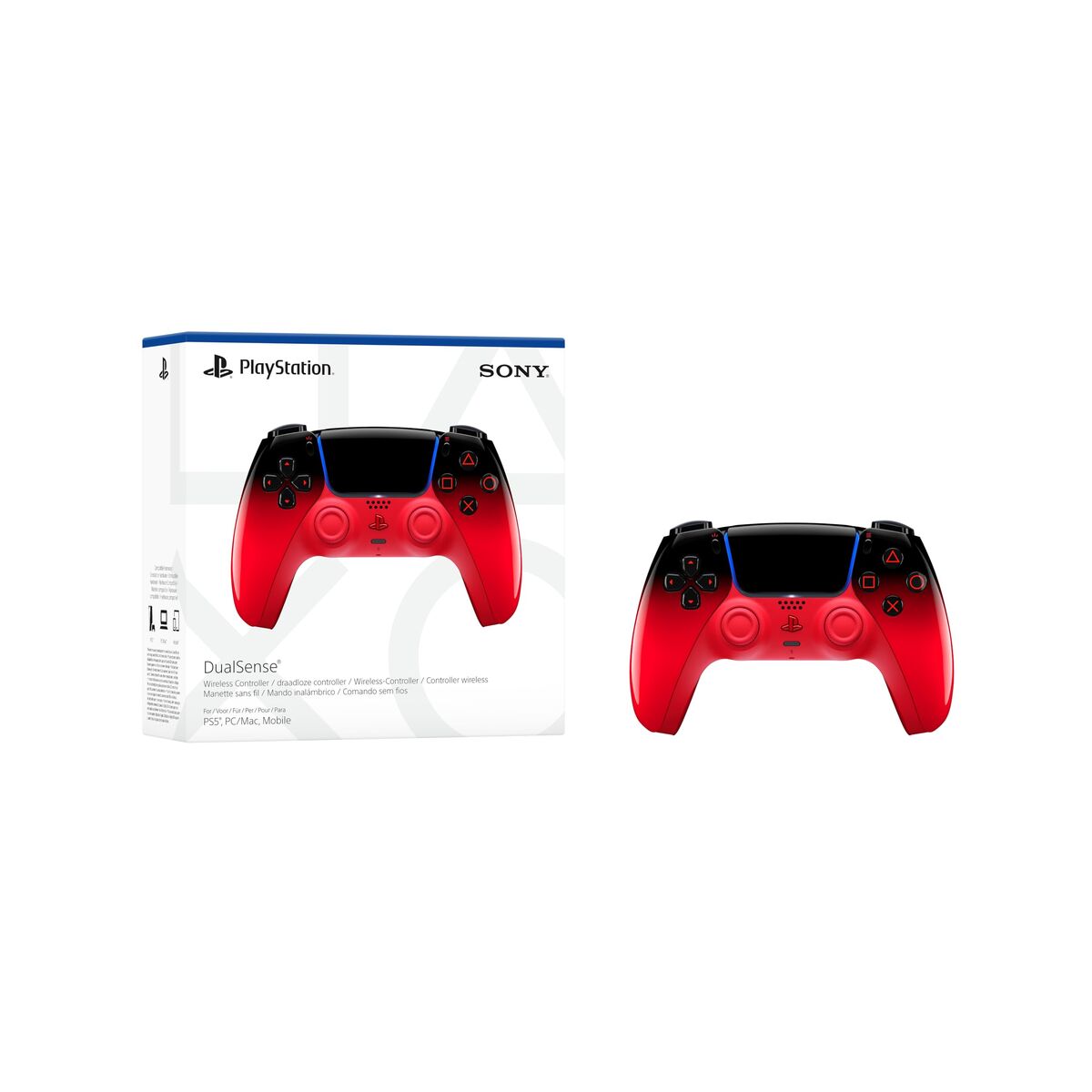 Bild von PS5 DualSense Controller Sony DUALSENSE TECHNO RED ED LIM Red