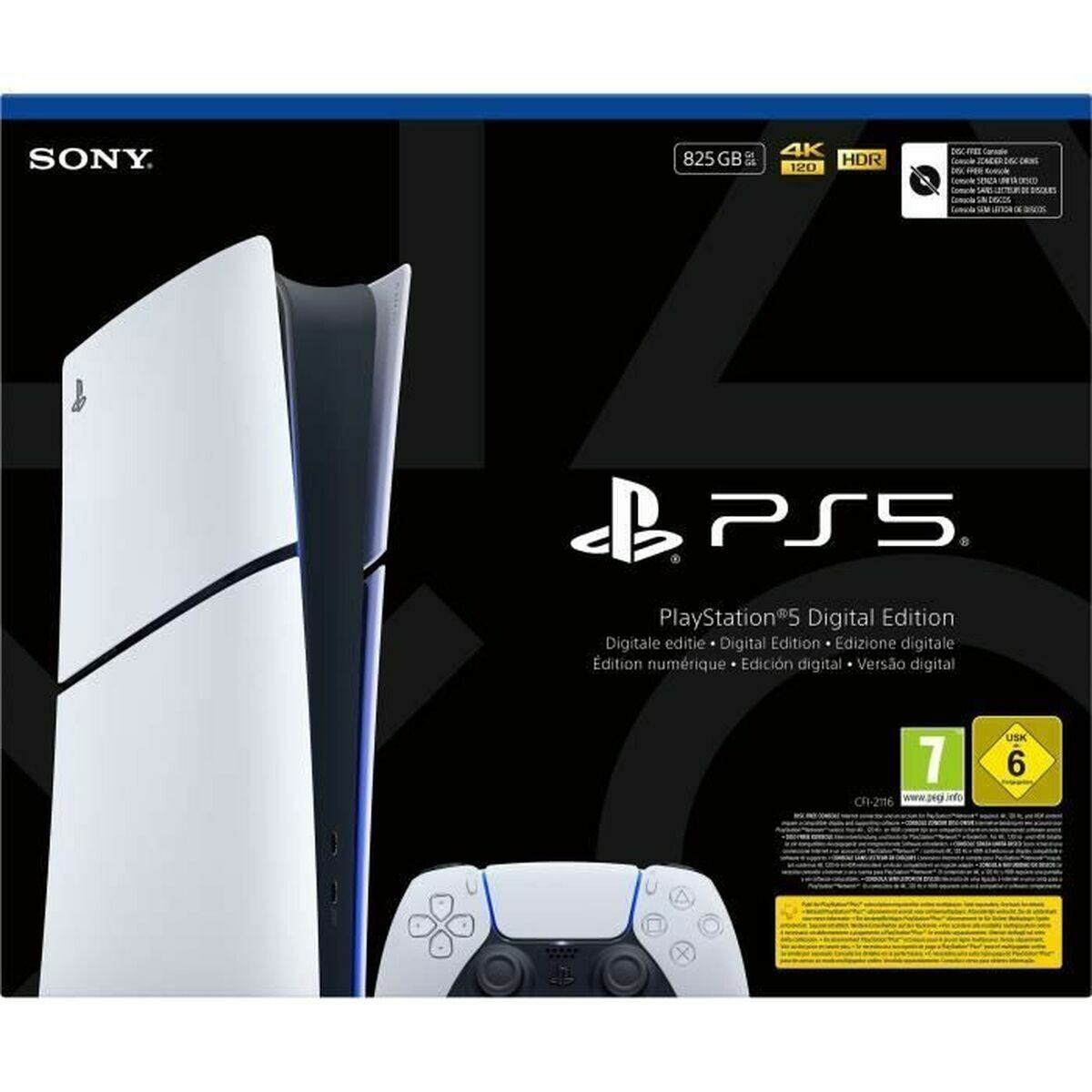 Bild von PlayStation 5 Sony 1000049749 825 GB SSD