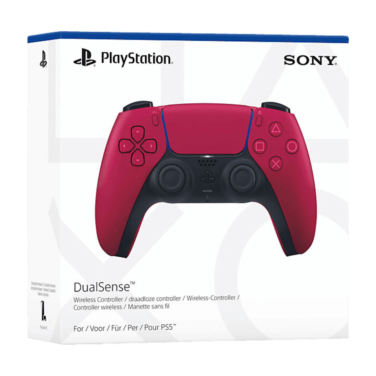 Obrazek PS5 DualSense Controller Sony 699521 Cosmic Red Red
