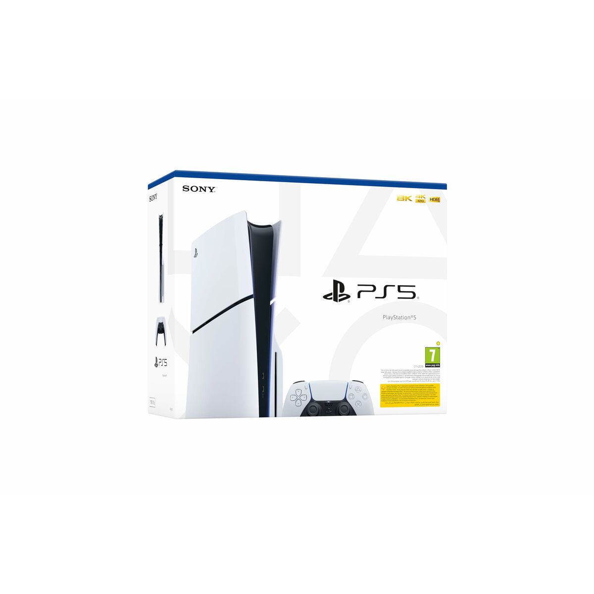 Afbeeldingen van PlayStation 5 Sony Slim Chasis D 1 TB Bly-Ray reader White